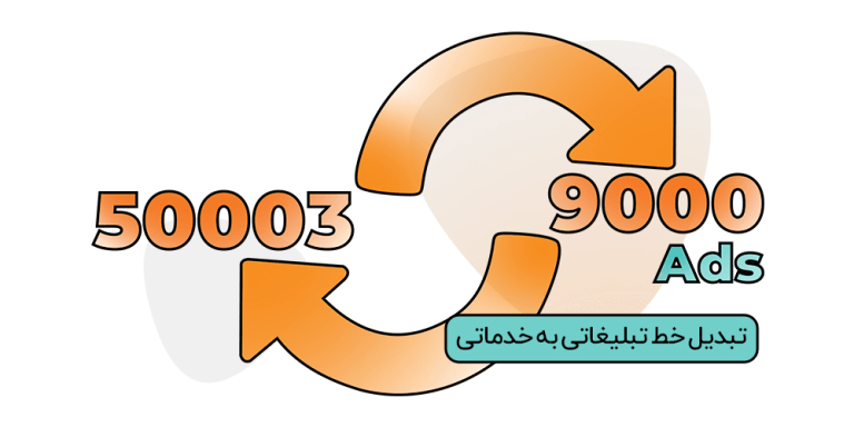 تبدیل خط تبلیغاتی به خدماتی