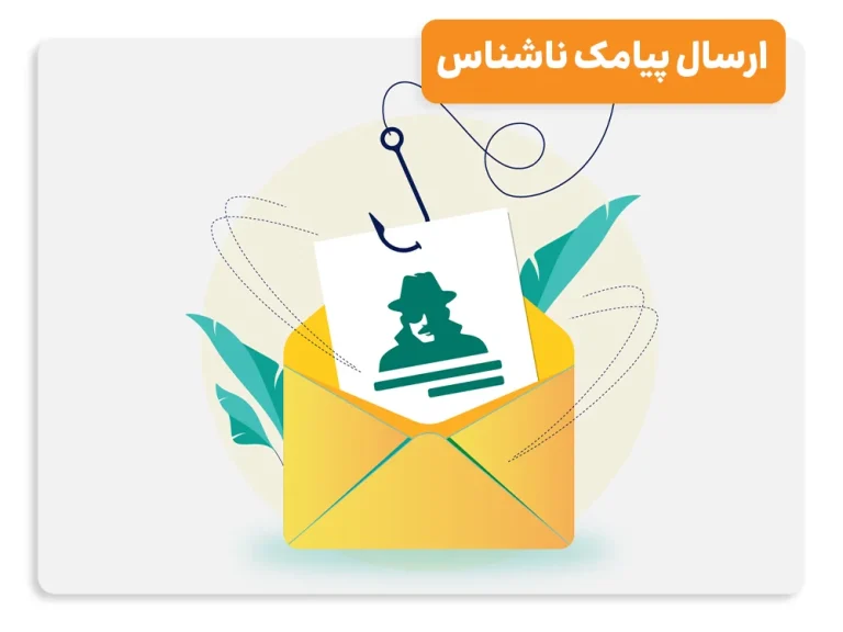 ارسال پیامک ناشناس