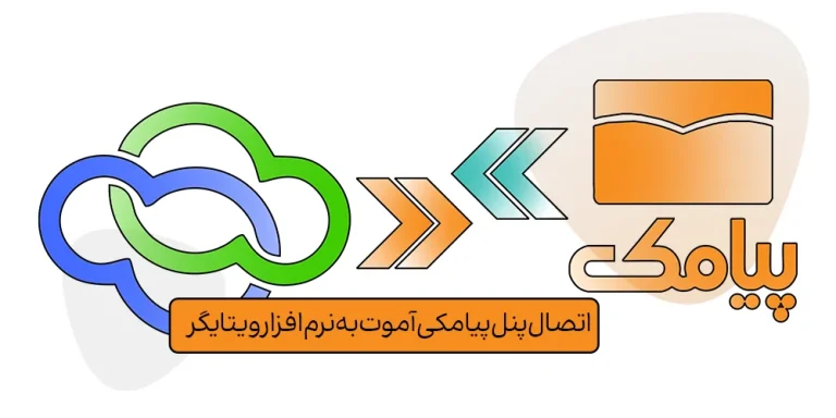 اتصال پنل پیامکی آموت به نرم افزار ویتایگر