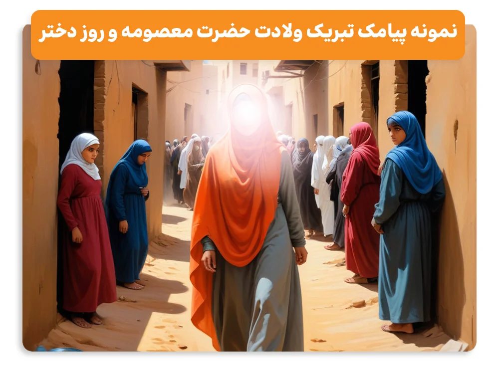 نمونه پیامک تبریک روز دختر