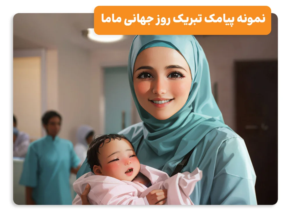 نمونه پیامک تبریک روز ماما