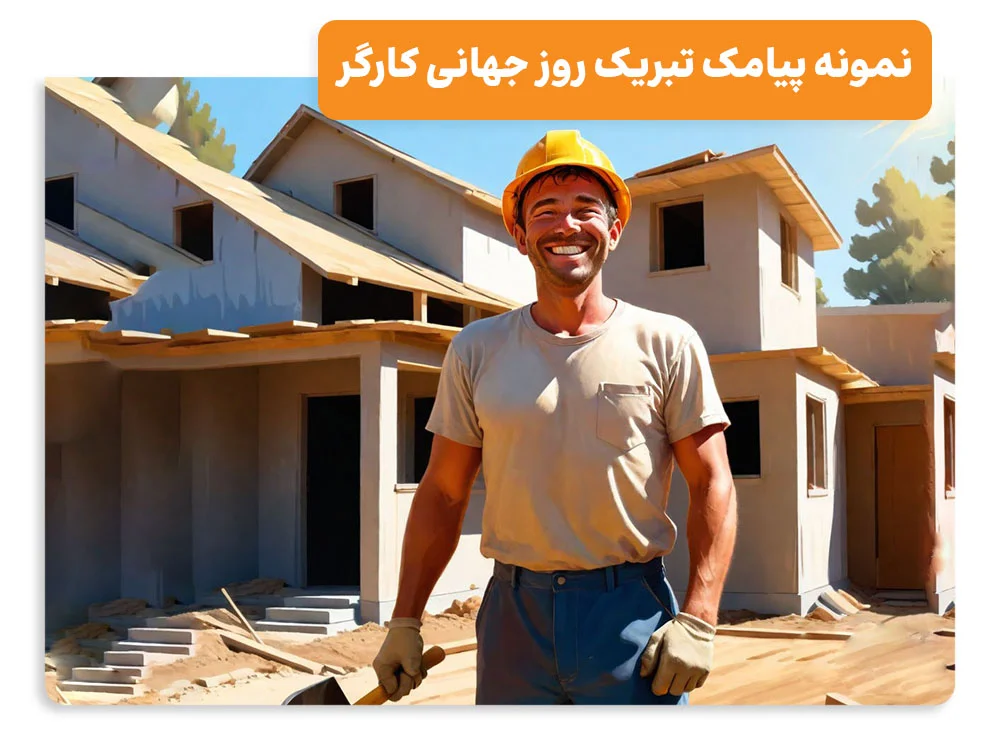 نمونه پیامک تبریک روز جهانی کارگر